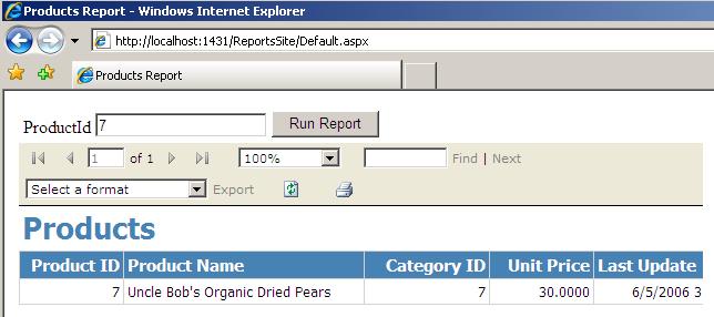 How To Use Reportviewer Control In Microsoft Visual Studio 05