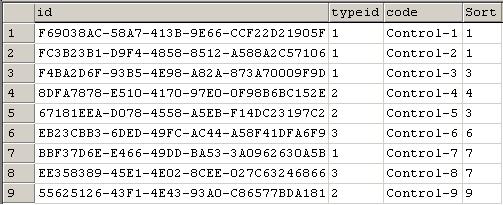 t-sql update using variables