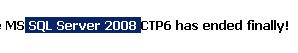 IE8 Activities Selector is not displayed