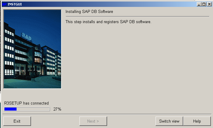 SAP DB Software Installation