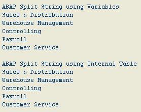 abap-split-string abap-split-string