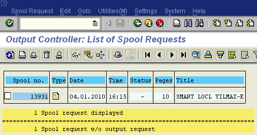 create single spool request for all SAP Smartforms calls in a loop
