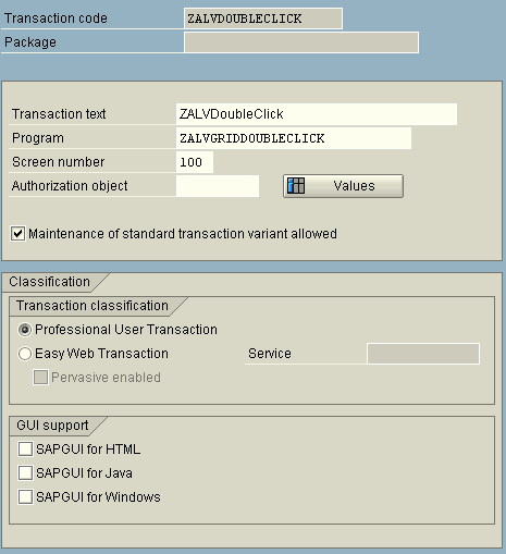 Sap Call Program Screensaver