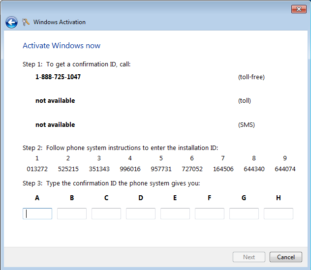 Windows 7 activator instructions