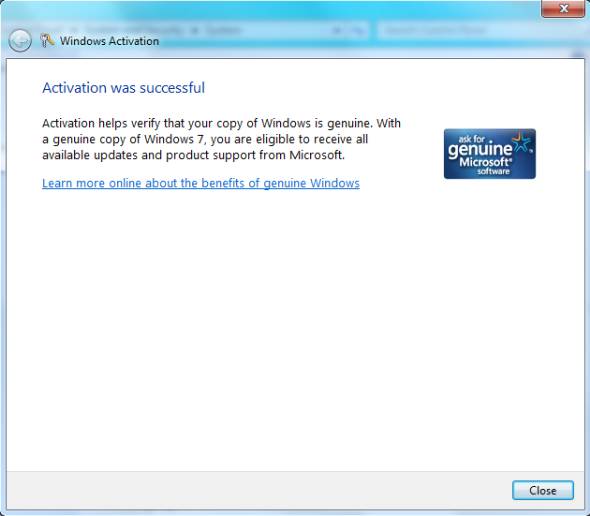 windows7-activation-is-successful