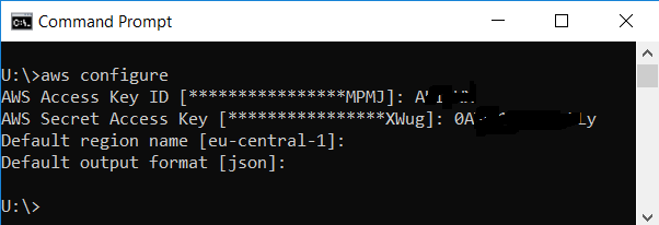 configure AWS CLI Command Line Inteface tool on your PC