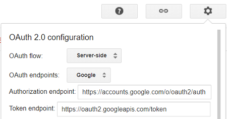 OAuth 2.0 Configuration for AccessTokenEndpoint OAuth 2.0 Configuration for AccessTokenEndpoint