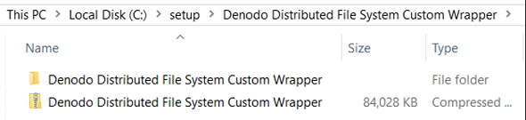 download Denodo Connector for AWS S3 and extract