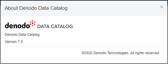 Denodo Data Catalog tool