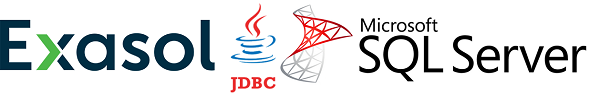 Exasol JDBC connection to SQL Server database