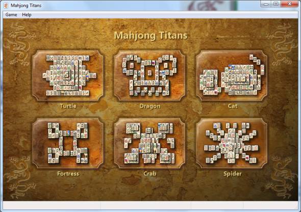 Mahjong  Windows 7 -  2