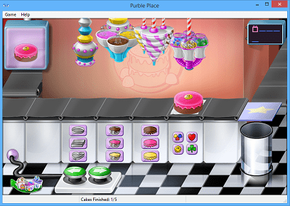 how to play Purble Place on Windows 8