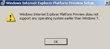 Internet Explorer 10 supporting Windows 7