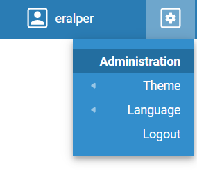 CloudBeaver Administration menu