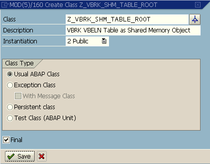 usual ABAP class properties for shared memory object