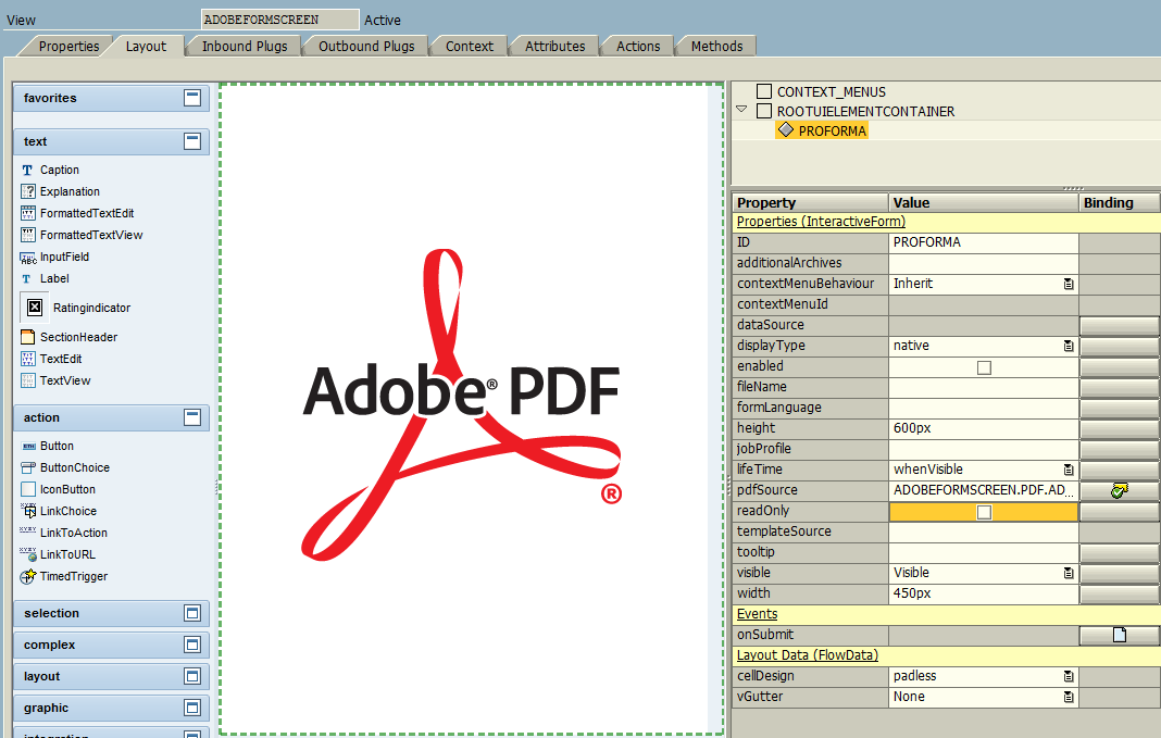 Adobe Form Sap Technical