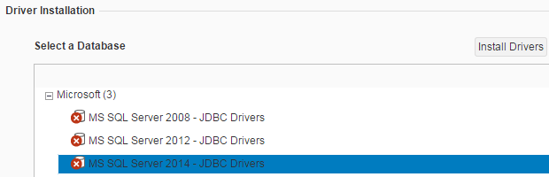 JDBC driver installation for SQL Server on SAP Lumira