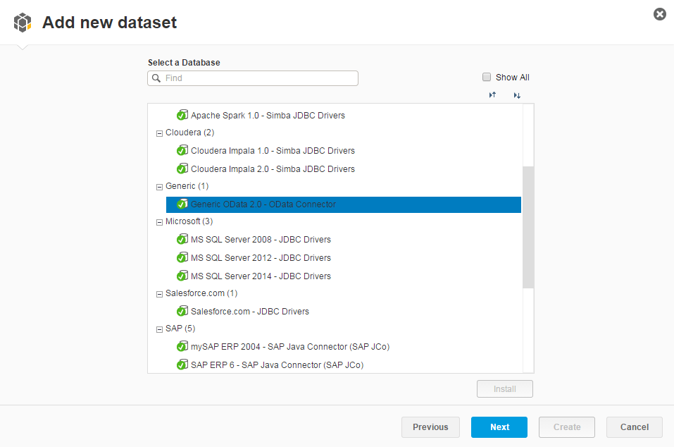 Query with SQL for SAP Lumira reports
