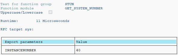 read SAP system number using ABAP function module