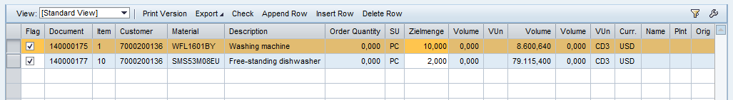 ALV table with default buttons on SAP Web Dynpro component
