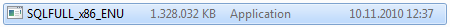 Microsoft SQL Server 2011 CTP1 setup file for X86 Microsoft SQL Server 2011 CTP1 setup file for X86