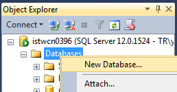 create new memory optmized database in SQL Server 2014