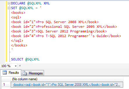 query XML data in SQL Server