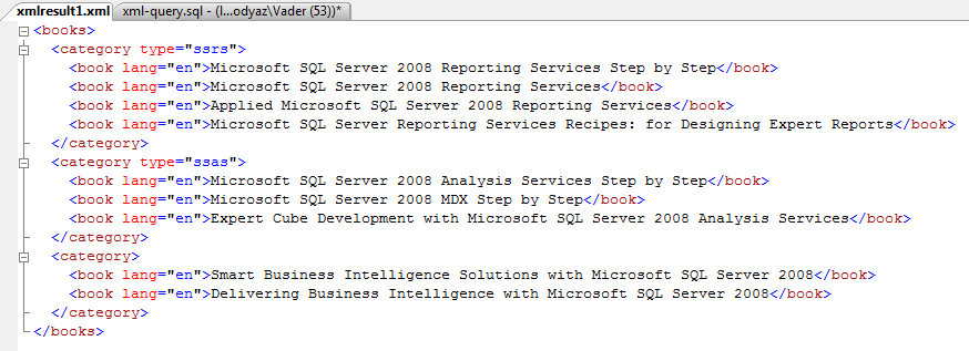 Query An Xml File In Sql Server