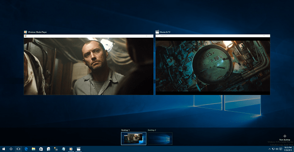 Windows 10 Windows Media Player and Movies and TV app