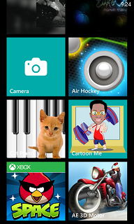Kid's Corner on Windows Phone 8 smartphone