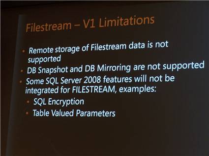 FileStream Limitations
