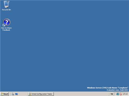 Windows Server 2008 Desktop