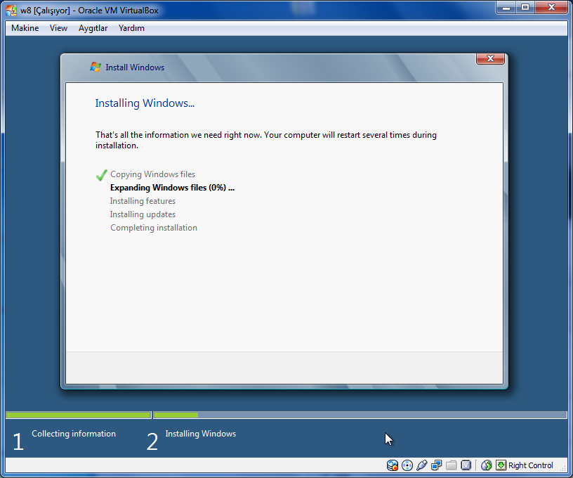 installing Windows 8 Developer Preview
