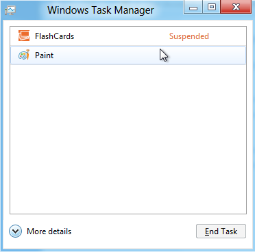 Windows Task Manager in Windows 8