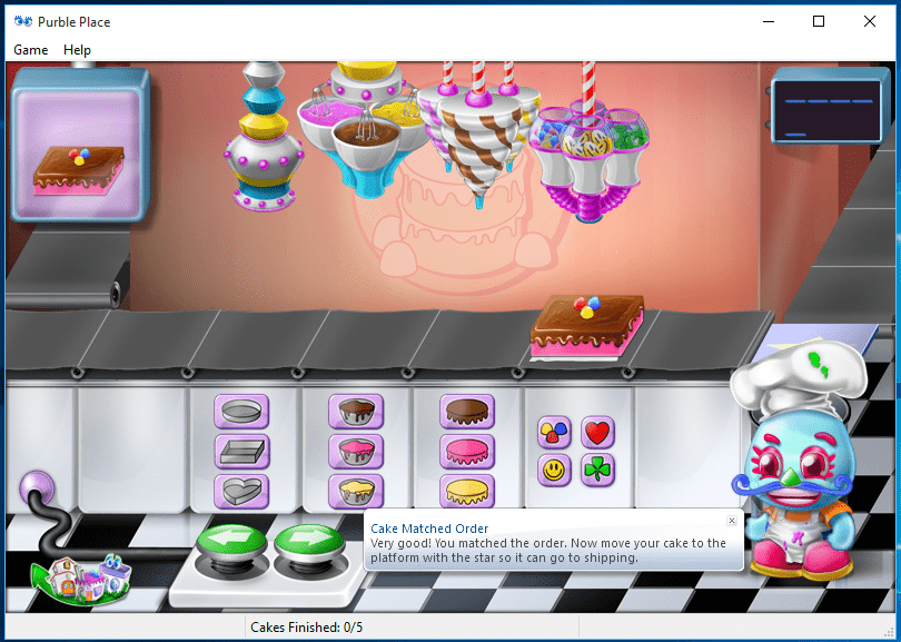 Free Download Purble Place for Windows XP and How to Play Purble Place  Vista Game