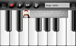Windows 8 Piano app that users can save while playing piano