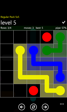 Windows 8 games Flow Free puzzle for kids