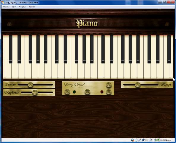 Windows 8 Piano application