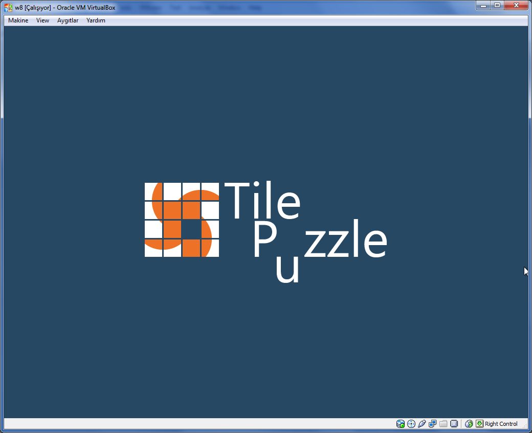 Windows 8 Tile Puzzle Game