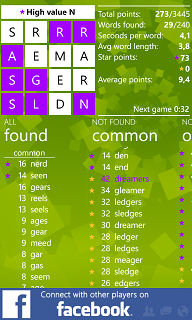 Windows 8 Wordament game tips