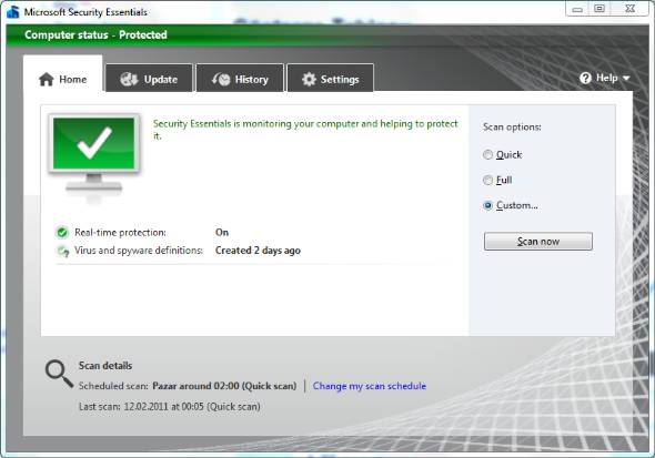 Microsoft Security Essentials download