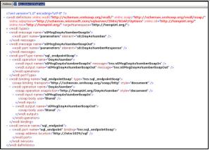 Create EndPoint wsdl in SQL Server 2005