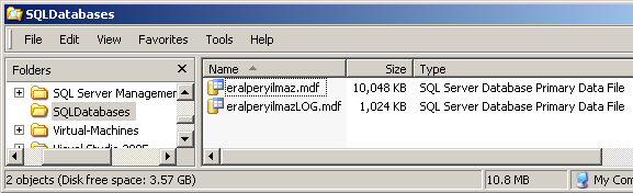 SQL2008 Database Files