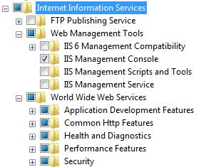 IIS Features