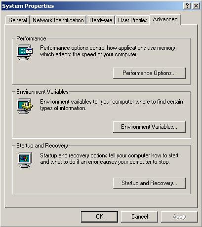 windows performance options for maximum windows registry size