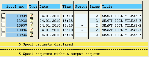 create distinct spool for each output and each smartform call