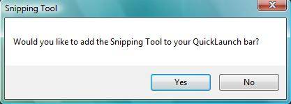 Windows Vista Snipping Tool - Vista tools