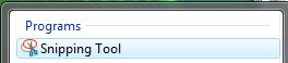 Vista Snipping Tool - Vista applications