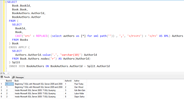 How to Convert or Split a Delimeted String Values to Rows using T-SQL XML Commands How To Convert Or Split A Delimeted String Values To Rows Using T-Sql Xml Commands