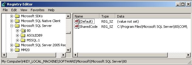 Registry Editor